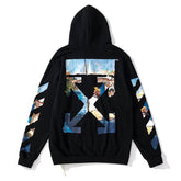 Off White Hooded Coat